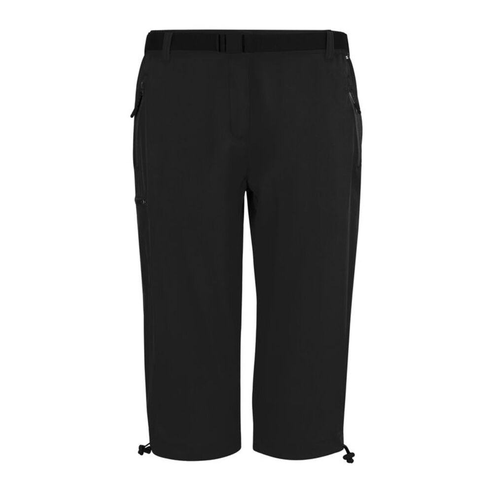 Regatta Womens/Ladies Xert Stretch Capri Trousers / Black